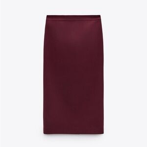NWOT Zara Midi Pencil Skirt